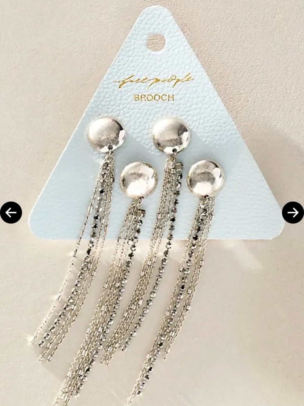Free People Brady Fringe Pin Set